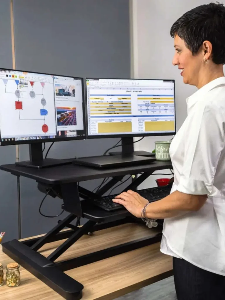 standing desk home office for moms