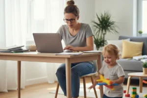 work from home with kids challenges