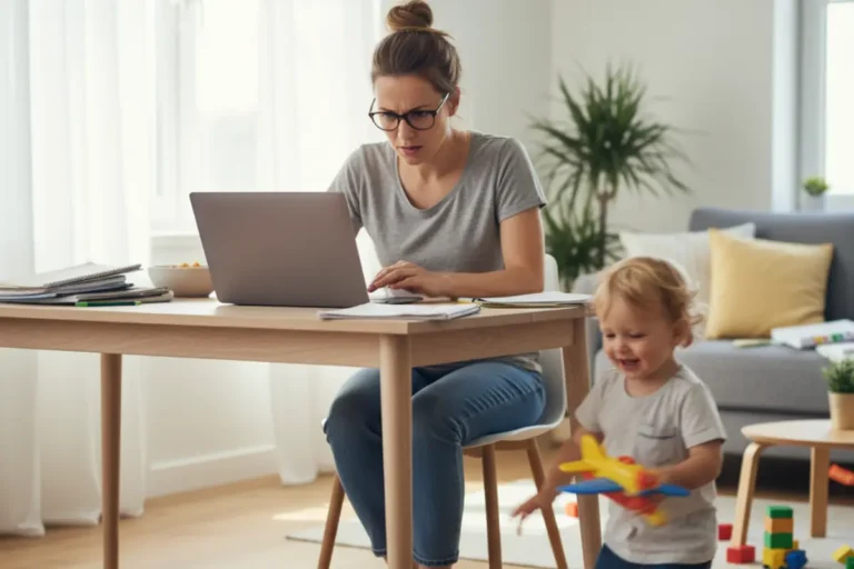 work from home with kids challenges